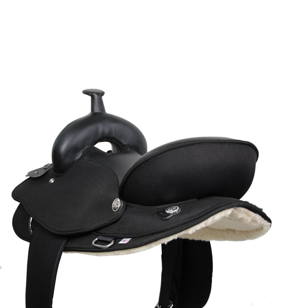 Abetta Sublime Comfort Saddle - side view back