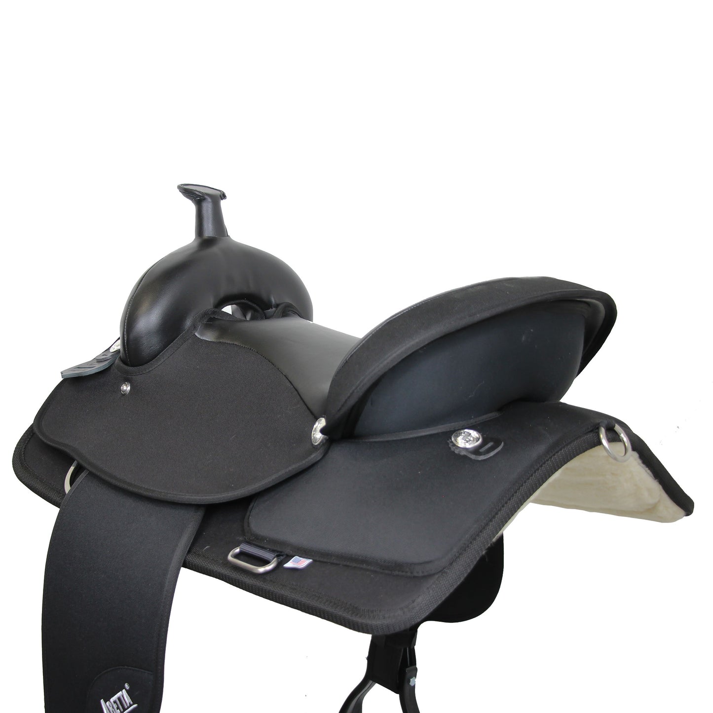 Abetta Cheyenne Comfort Saddle - side view back