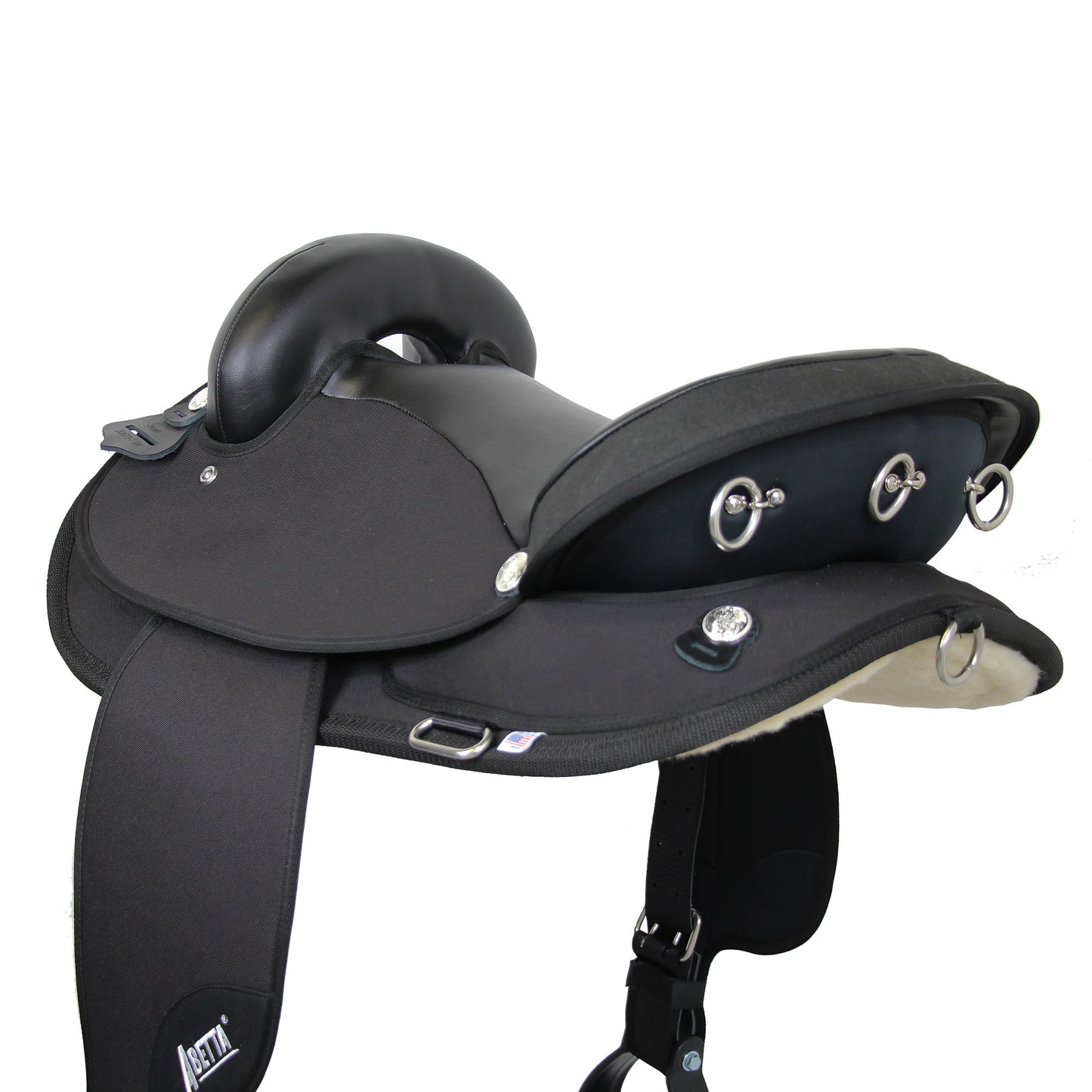 Abetta Gaited Comfort Endurance Saddle - side view back