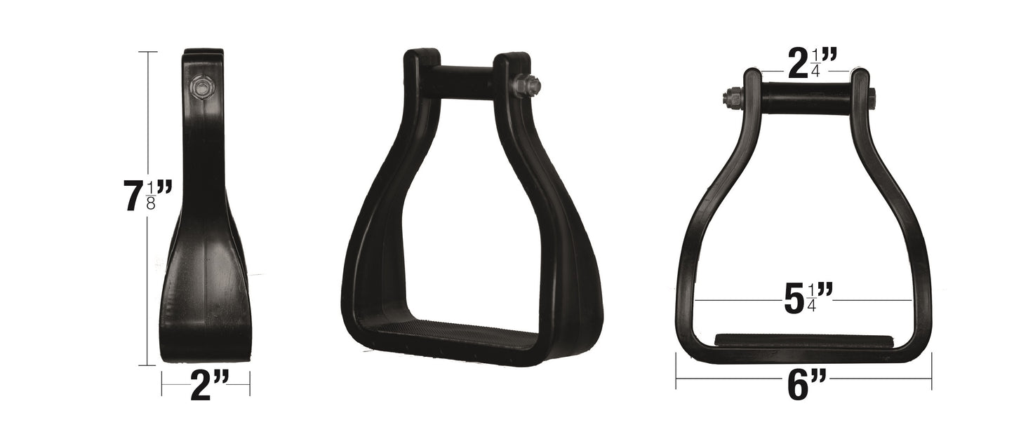 Abetta Bell Stirrups - 360 view