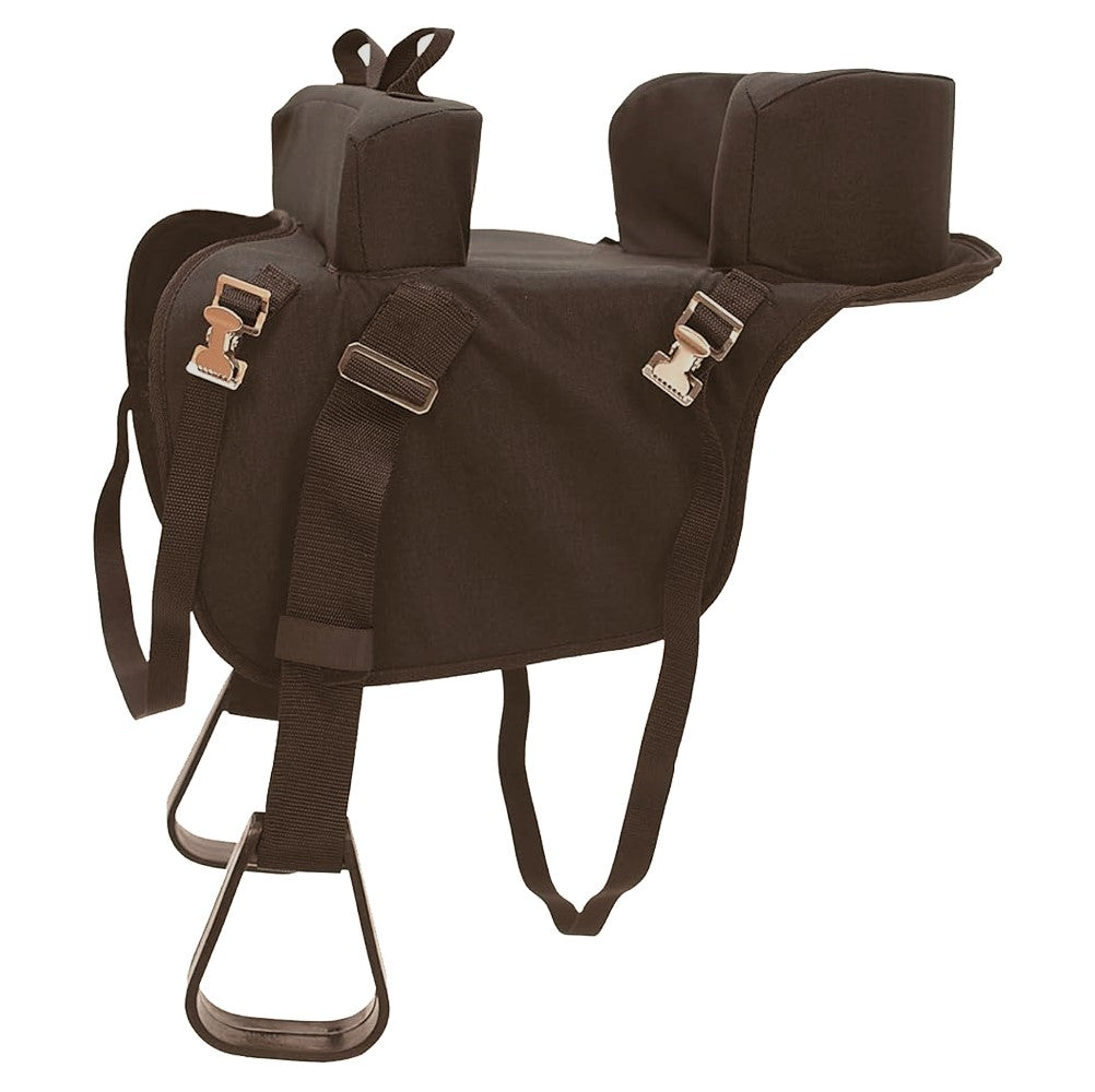 Abetta Buddy Seat Saddle - side view brown
