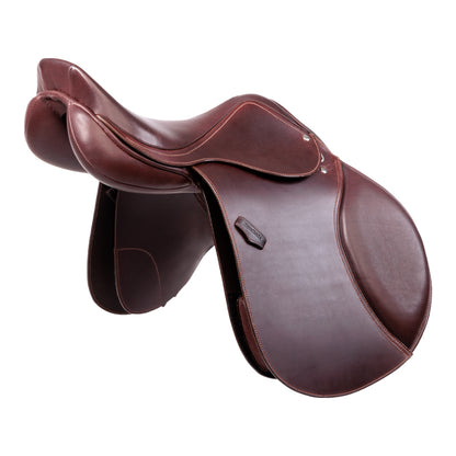 Kavalkade - Jumping Saddle "CATO" - view from underneath brown