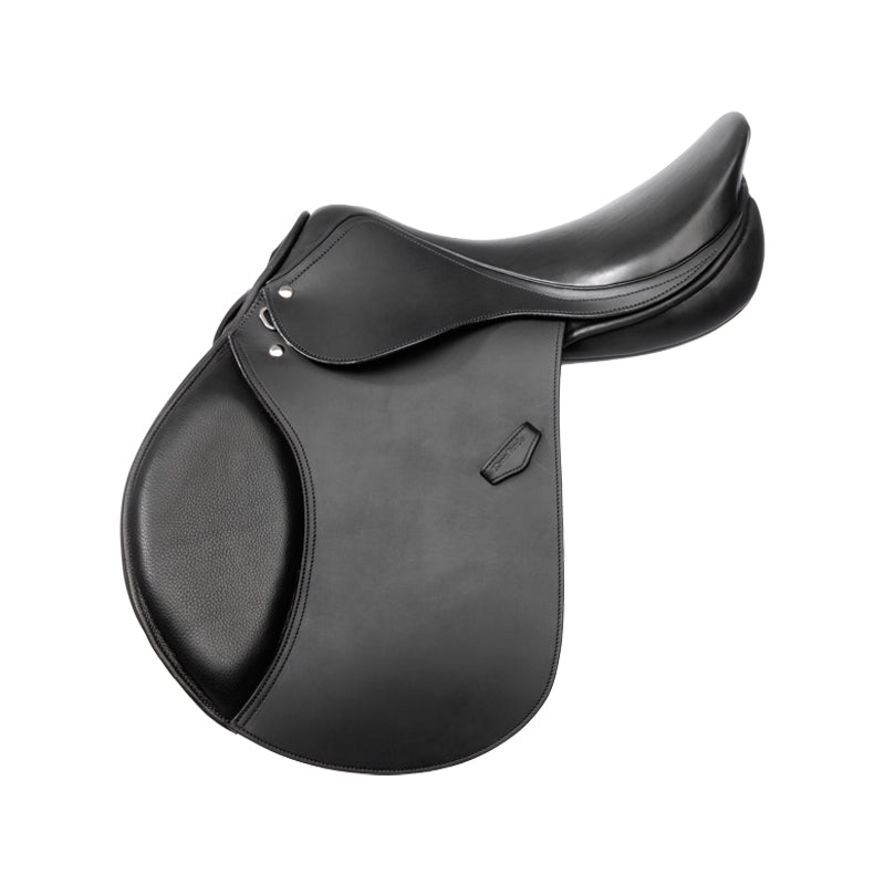 Kavalkade - Jumping Saddle "CATO" - side view black
