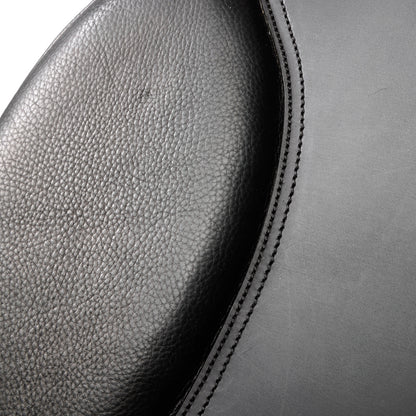 Kavalkade - Jumping Saddle "CATO" - side panel stitching up close black