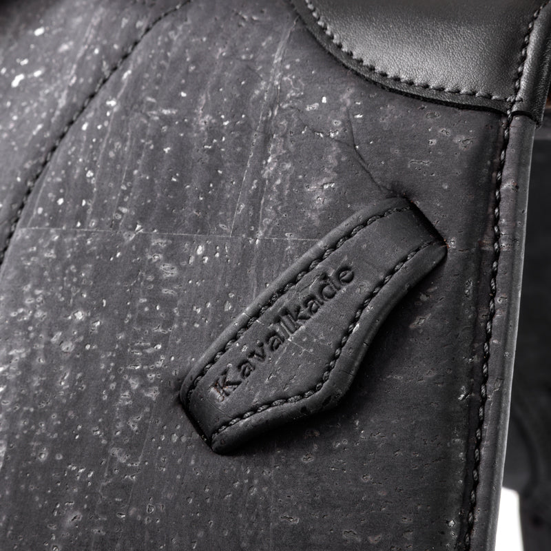 Kavalkade - Cork-Dressage Saddle "CORVINA" - side panel up close