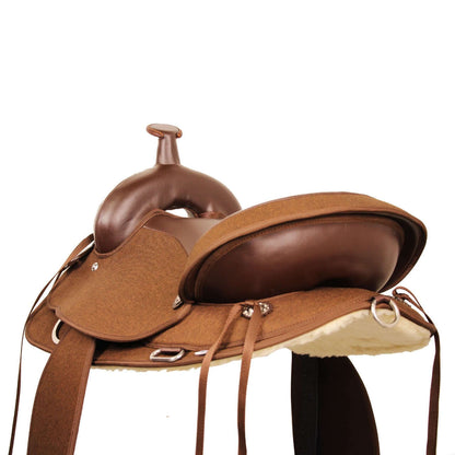 Abetta Classic Comfort Saddle-side view back up close