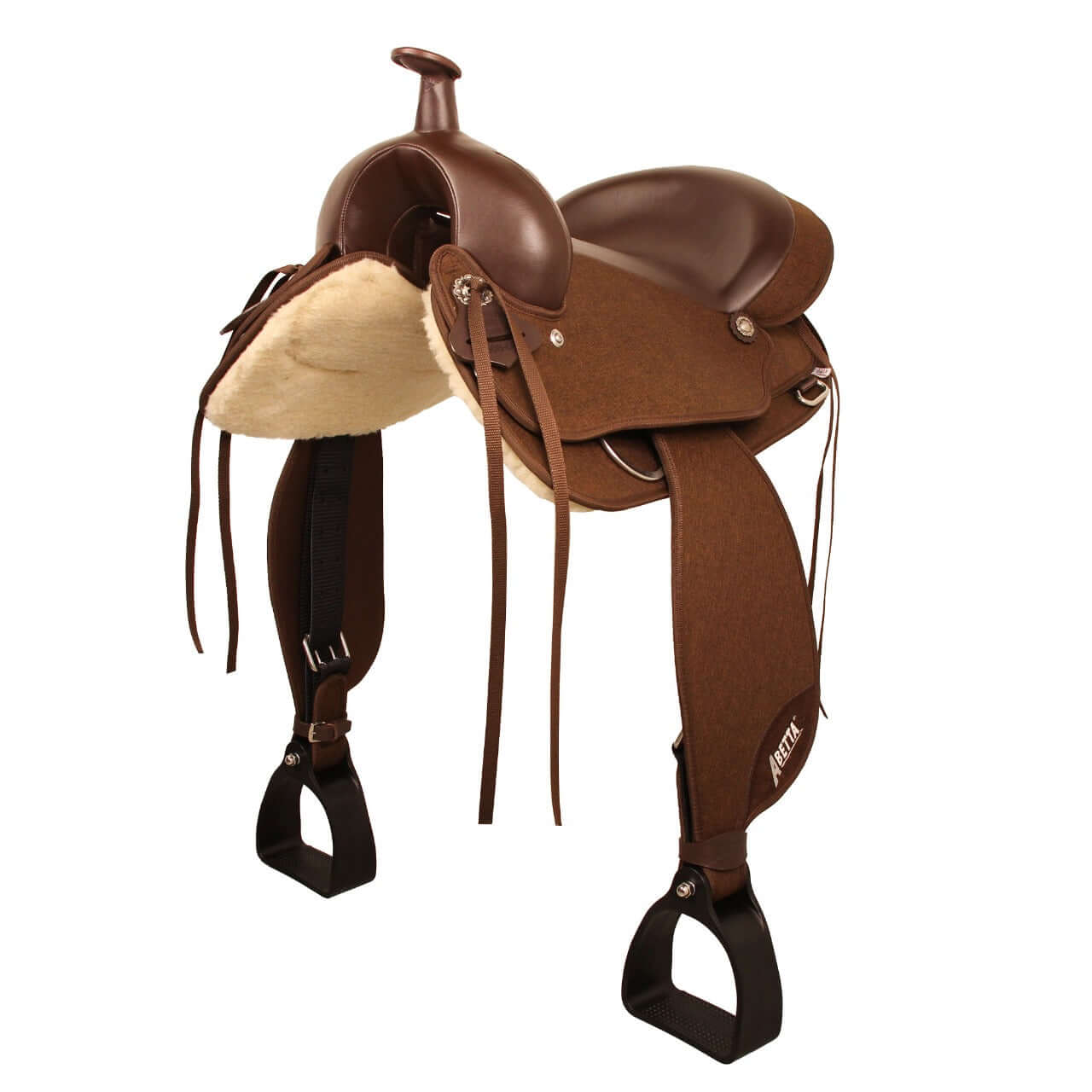 Abetta Classic Comfort Saddle-side view front