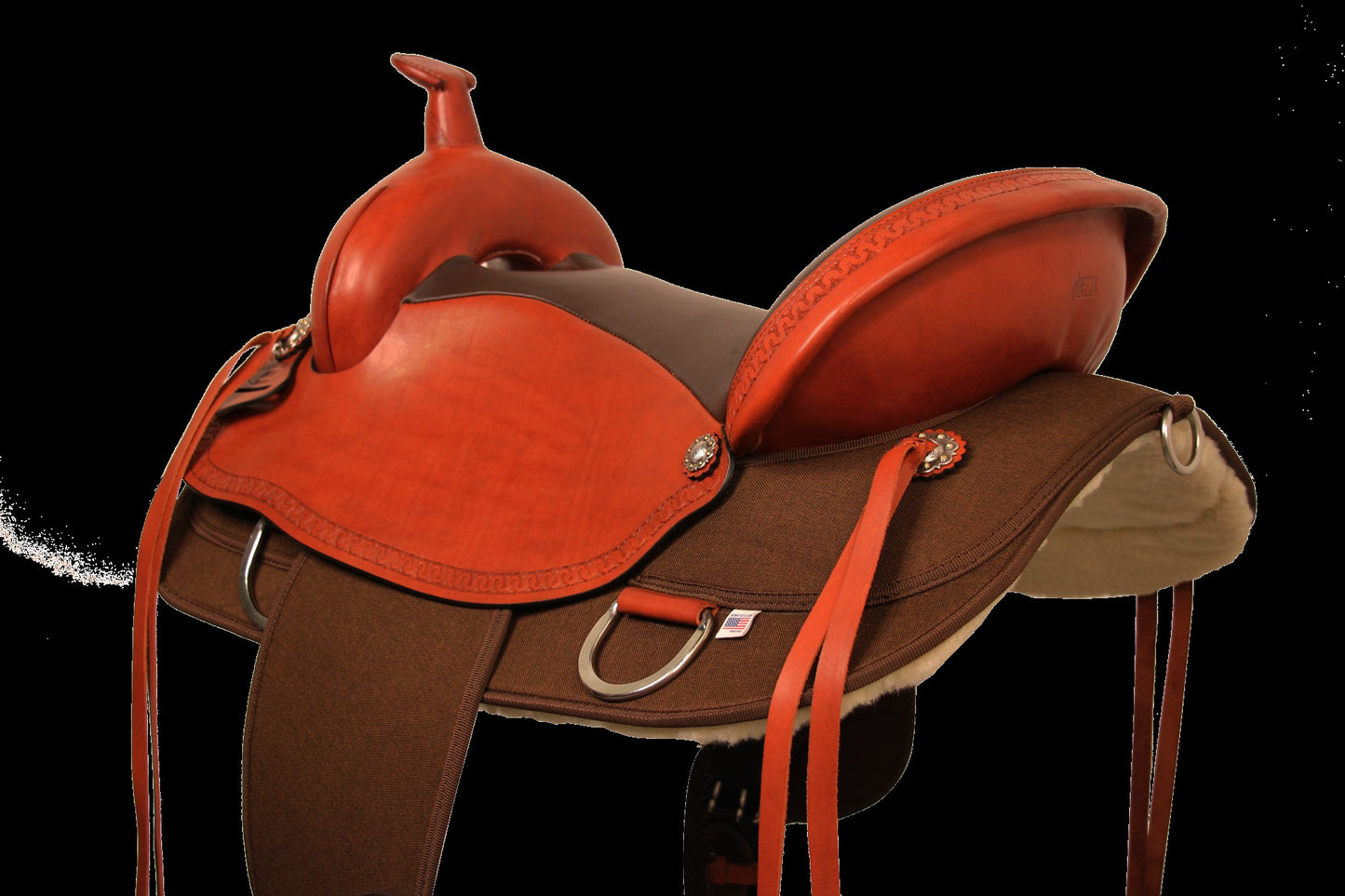 Abetta Crossover Saddle - side view back