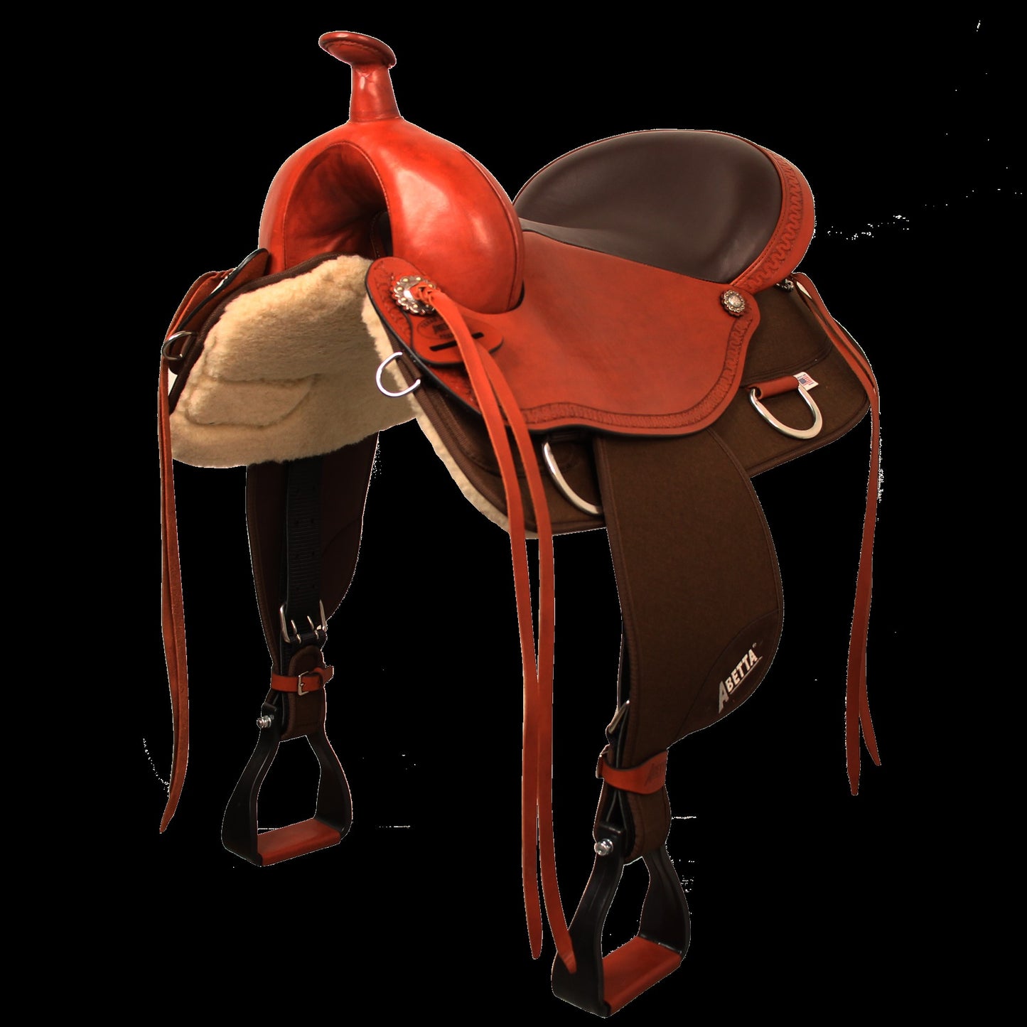 Abetta Crossover Saddle - side view front