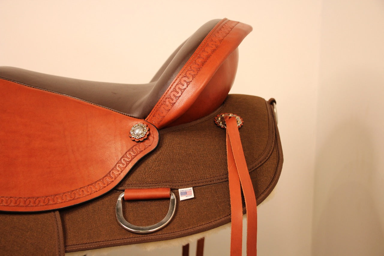 Abetta® Crossover Saddle - back view up close
