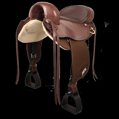 Abetta Trekker Endurance Saddle - side view front