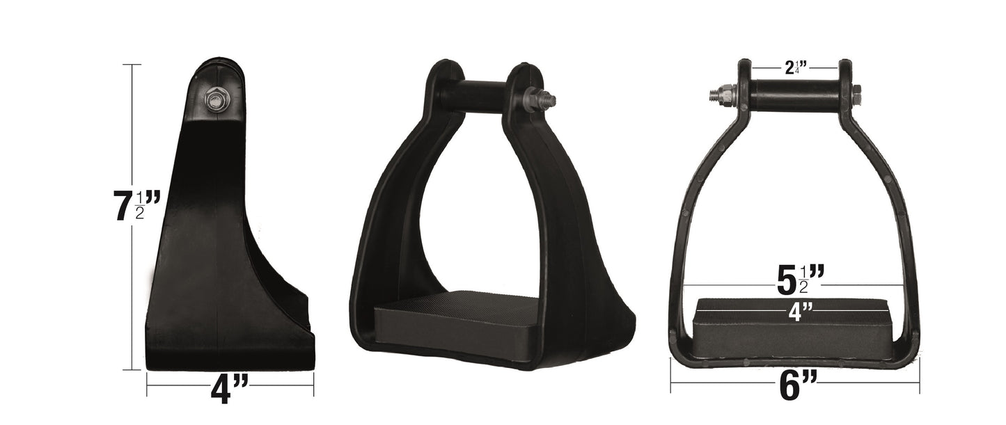 Abetta Trail Stirrups - 360 view