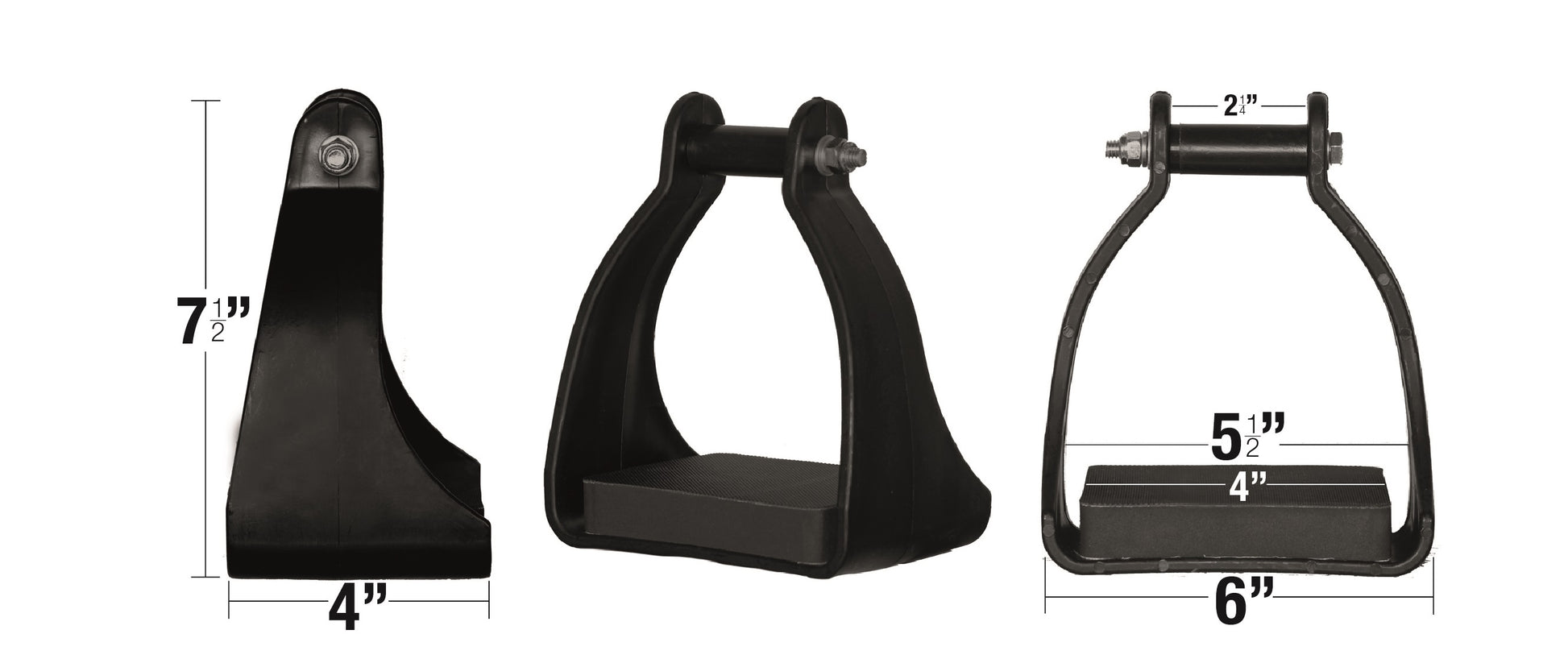 Abetta Trail Stirrups - 360 view