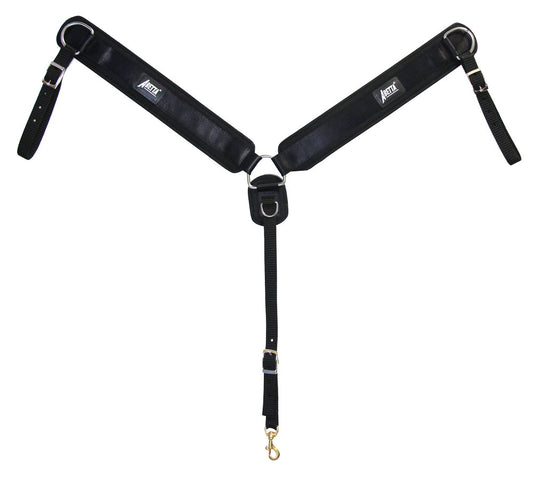 Abetta Neoprene Breast Collar - Draft - front view